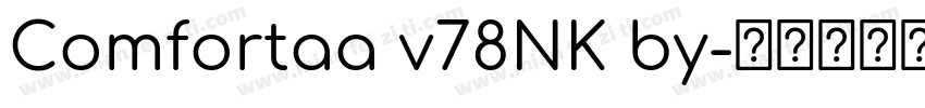 Comfortaa v78NK by字体转换